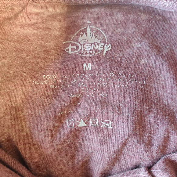 Walt Disney World Women's M Sweatshirt Hoodie Long Sleeve burnt purple - Picture 6 of 7